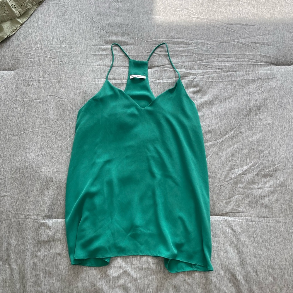 Dainty Hooligan Emerald Green Racerback Cami